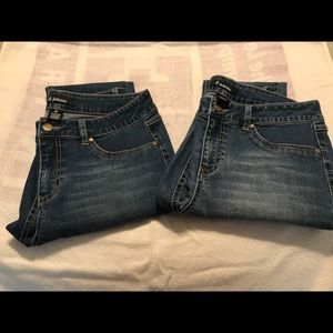 2 pairs of jeans !
